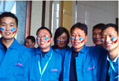 超前涂料90同學會現(xiàn)場！河南真石漆知名品牌